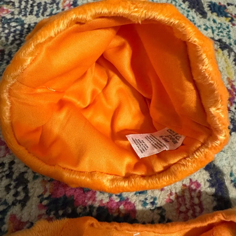 Chick Pea 6-9M Halloween Pumpkin Costume
